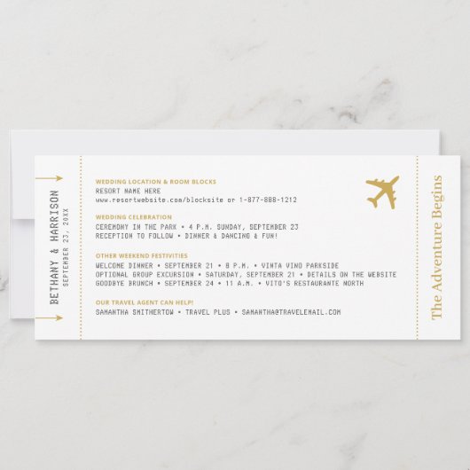 Foto bruiloft Opslaan Datum instapkaart zwart (Achterkant)