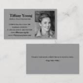 Foto Business Card Visitekaartje (Voorkant / Achterkant)