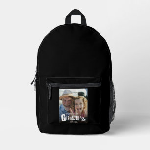 Foto Cadeau Werelds Beste Opa Opgericht Jaar Bedrukte Rugzak