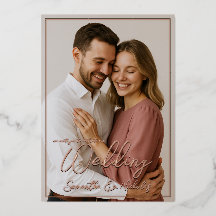 Foto & Calligrafie Minimalistisch Echt Goud Bruilo