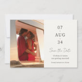 Foto | Chic Minimalist Wedding Save the Date (Voorkant)