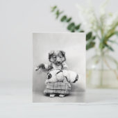 Foto  chien briefkaart (Staand voorkant)