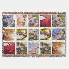 Foto Collage 15 foto's White Deken