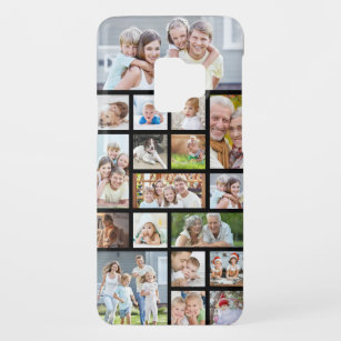 Foto Collage 18 Foto's Aangepaste kleur zwart Case-Mate Samsung Galaxy S9 Hoesje