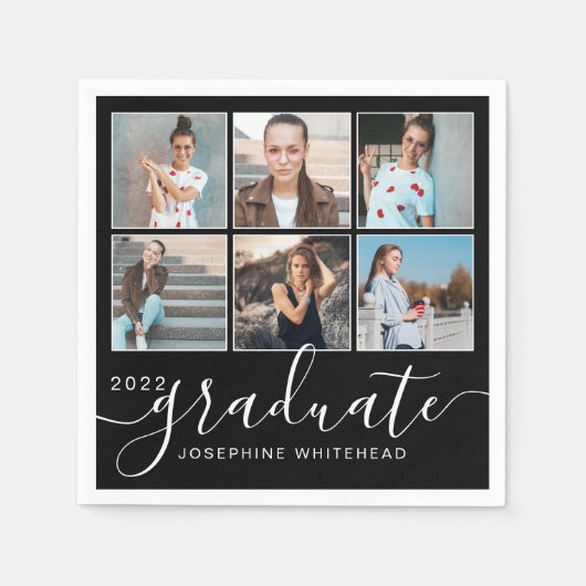 Foto Collage 2022 Afstuderen Party Black Servet (Voorkant)