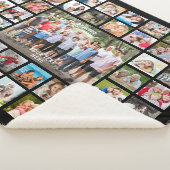 Foto Collage 45 Foto's Aangepaste aangepaste kleur Sherpa Deken (3/4)