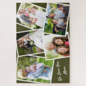 Foto Collage 5 Afbeeldingen We houden van je moede Legpuzzel (Verticaal)