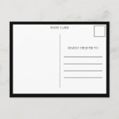 Foto Collage Afstuderen Hartelijk dank 2022 zwart Briefkaart (Achterkant)