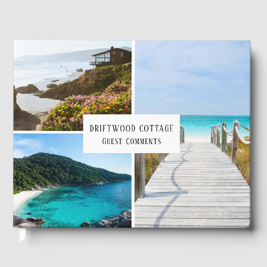 Foto: Collage Beach House Vacting Rental Comments Gastenboek (Voorkant)