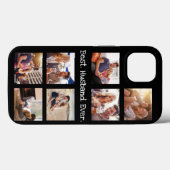 Foto Collage Best Husband Ever in Black White Case-Mate iPhone Case (Achterkant (horizontaal))