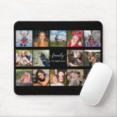 Foto Collage Black Muismat (Met muis)