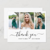 Foto Collage Budget Afstuderen Hartelijk dank (Voorkant / Achterkant)