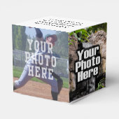 Foto Collage Custom Digital-Afbeelding Bedankdoosjes (Achterkant)