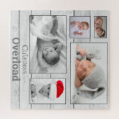 Foto Collage Cuteness Overload Keepslag Puzzle Legpuzzel (Horizontaal)