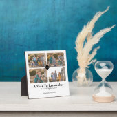 Foto collage een jaar om 2020 te onthouden fotoplaat (Insitu)