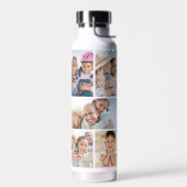 Foto Collage Eenvoudig Monogram Afbeelding Waterfles (Links)