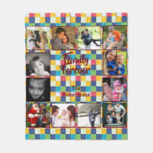 Foto Collage Fleece Blanket - Small Patchwork (Voorkant)