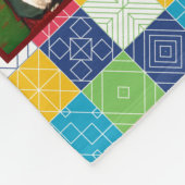 Foto Collage Fleece Blanket - Small Patchwork Deken (Hoek)
