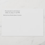 Foto Collage Funeral Flyer (Achterkant)