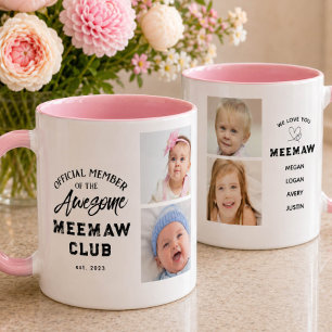 Foto Collage Geweldige MEEMAW Mok