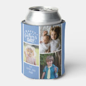 Foto Collage Happy Vaderdag Blikjeskoeler (Blikje Voorkant)