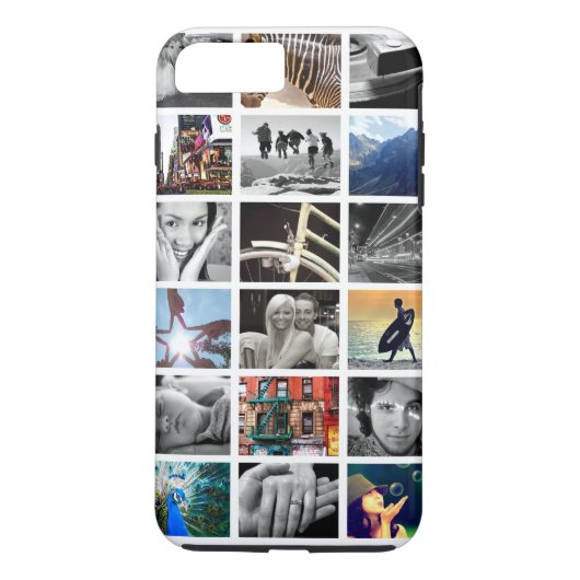 Foto Collage iPhone 7 plus Hoesje (-Mate) (Achterkant)