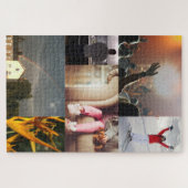 Foto Collage Jigzaag Puzzle 1000 stuks Legpuzzel (Horizontaal)