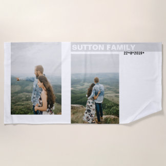 Foto Collage Jubileum Strandlaken