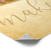 Foto-collage - kleinkinderen maken het leven groot poster (Hoek)