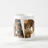 Foto Collage Knipsel Letters PAPA Koffiemok (Center)