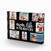 Foto collage Moederdag gepersonaliseerd cadeau zwa (Rechts)