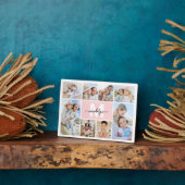 Foto Collage Monogram Afbeelding Fotoplaat (Zijkant)