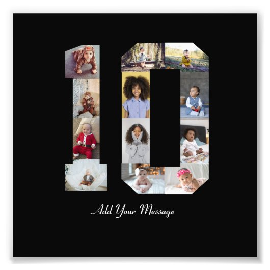 Foto-collage nummer 10 foto afdruk (Voorkant)