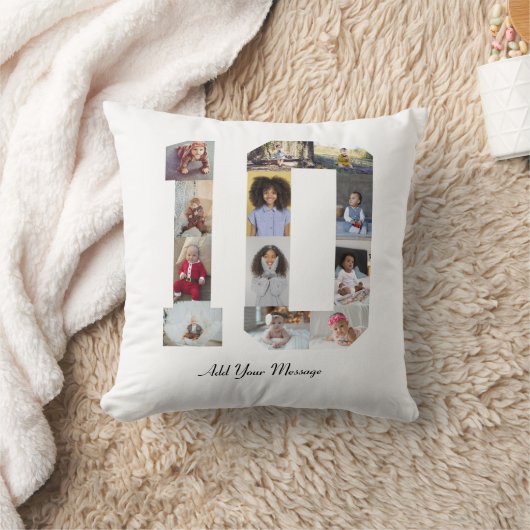 Foto-collage nummer 10 kussen (Deken)