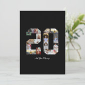 Foto-collage nummer 20 aankondiging (Staand voorkant)