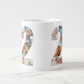 Foto Collage nummer 22 - 22e verjaardag Cadeaubon Extra Grote Beker (Voorkant)