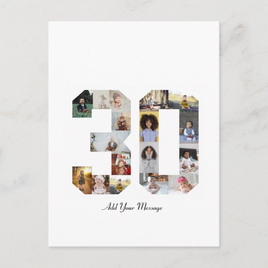 Foto collage nummer 30 briefkaart (Voorkant)