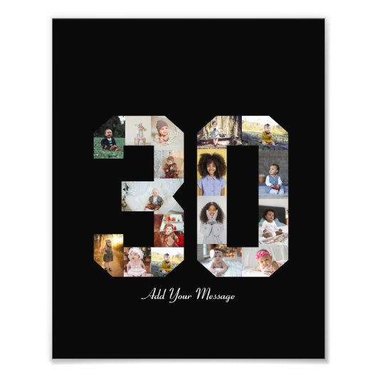 Foto-collage nummer 30 foto afdruk (Voorkant)