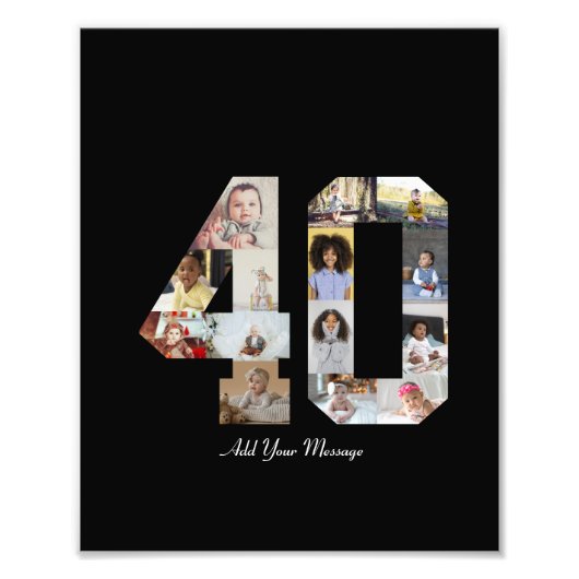 Foto collage nummer 40 afdruk (Voorkant)