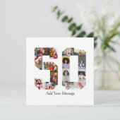 Foto-collage nummer 50 kaart (Staand voorkant)