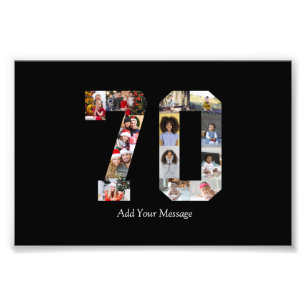 Foto-collage nummer 70 foto afdruk
