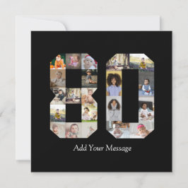 Foto Collage Nummer 80 Kaart