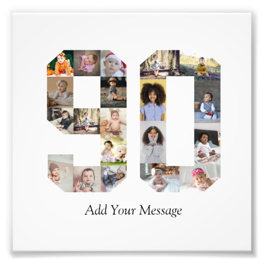 Foto Collage Nummer 90 Foto Afdruk (Voorkant)