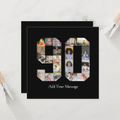 Foto collage nummer 90 kaart (Voorkant / Achterkant in situ)