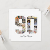 Foto-collage nummer 90 kaart (Voorkant / Achterkant in situ)