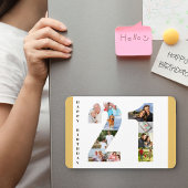 Foto Collage op nummer 21 Happy 21st Birthday Magneet