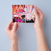 Foto Collage Party Afbeeldingen Sale Flyer (Hand)