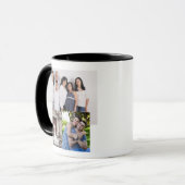 FOTO COLLAGE PERSONALIZED COFFEE MOK (Voorkant links)