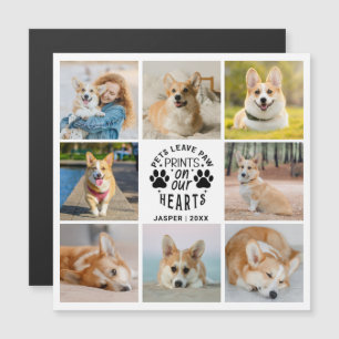 Foto Collage Pet Herdenking Magnetische Kaart