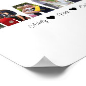 Foto collage Poster 7 Foto's (Hoek)